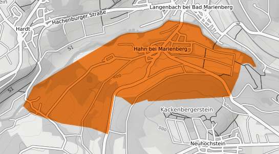 Mietspiegelkarte Hahn bei Marienberg